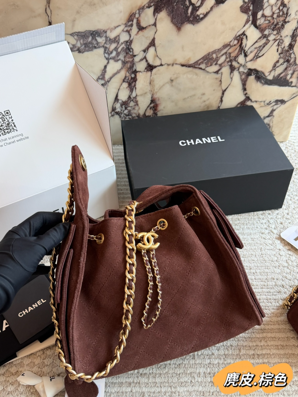 CEM327 New arrive fashion brown color bag for woman beautiful gift to choose gift size to choose 2 size