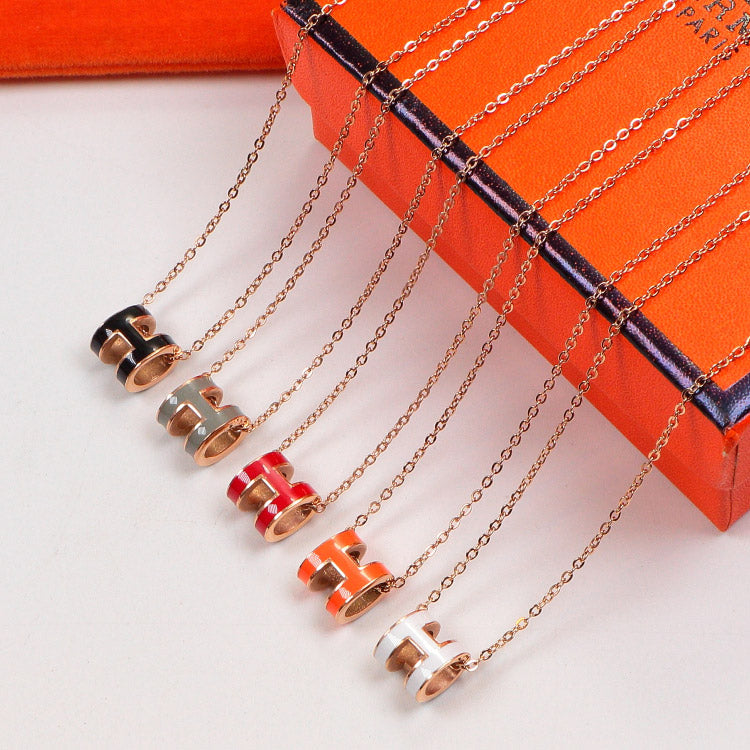 HEM77 Hot sale new arrive fashion 3D Necklace for woman jewelry gift to  about 45cm long