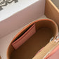 DEM300 New arrive fashion Makeup bag pink brown bag for woman beautiful gift to choose gift 19*12cm