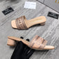 DEM308 New arrive fashion black and white  many color shose for woman beautiful Slippers gift to choose