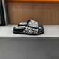 DEM317 New fashionable black and white women's shoes men's shoes available in various colors beautiful slippers excellent gift item