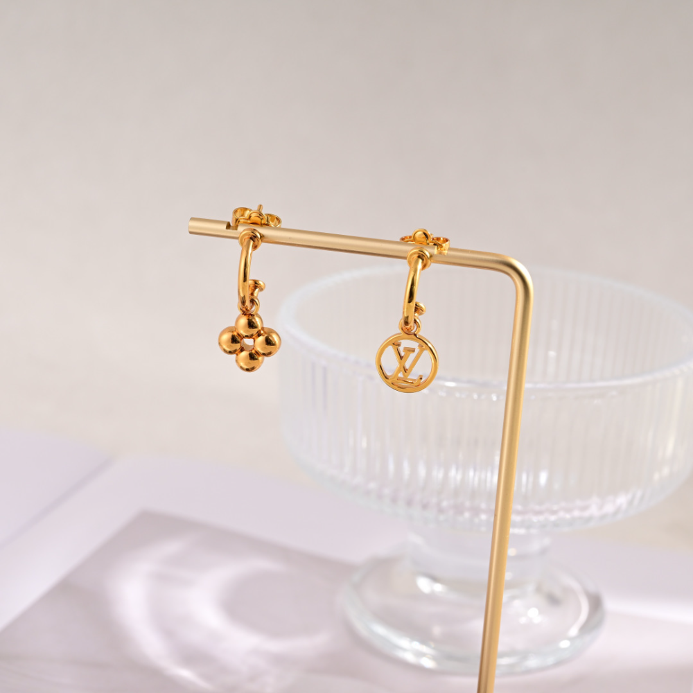 LEM391 New Arrive Fashion Gold Color Earring  for Woman Jewelry Beautiful Jewelry To Choose Gift No with Box