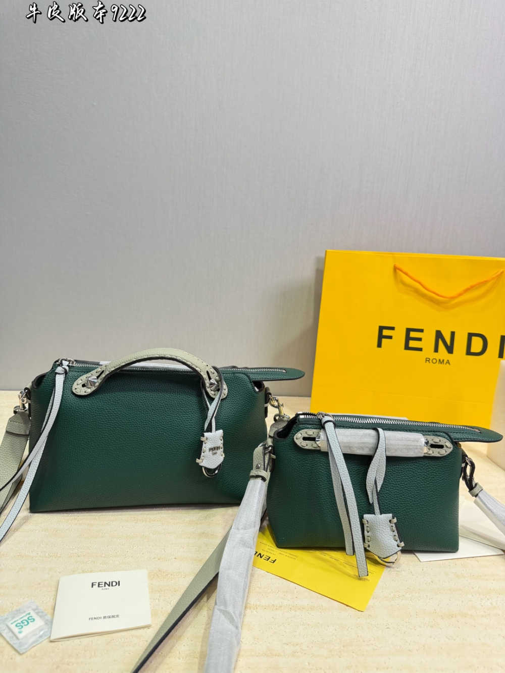 FEM24 New arrive fashion  White blue green gray brown  bag for woman hands bag beautiful gift to choose gift 2 size