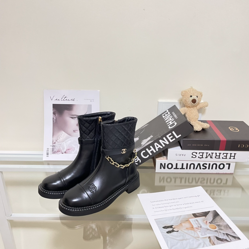 CEM398 Womens Ankle Boots 2026 Thick Bottom Platform Woman Shoes Zipper Fashion Female Luxury Designer Boot Casual Ladies MartinBoots combat Boots