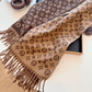 LEM527 new arrive  Hot sale black brown color fashion beautiful  scarf  for woman gift  to choose size 180*60cm