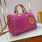 LEM618 New arrive fashion blue pink bag for woman hands bag beautiful gift to choose gift 30*21*17cm