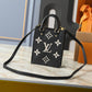 LEM419 New designer small totes Bags for womans ladies men handbag  size 14 x 17 x 5CM