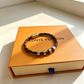 LEM539 New arrive Fashion European American belt titanium steel bracelet couple accessories for woman