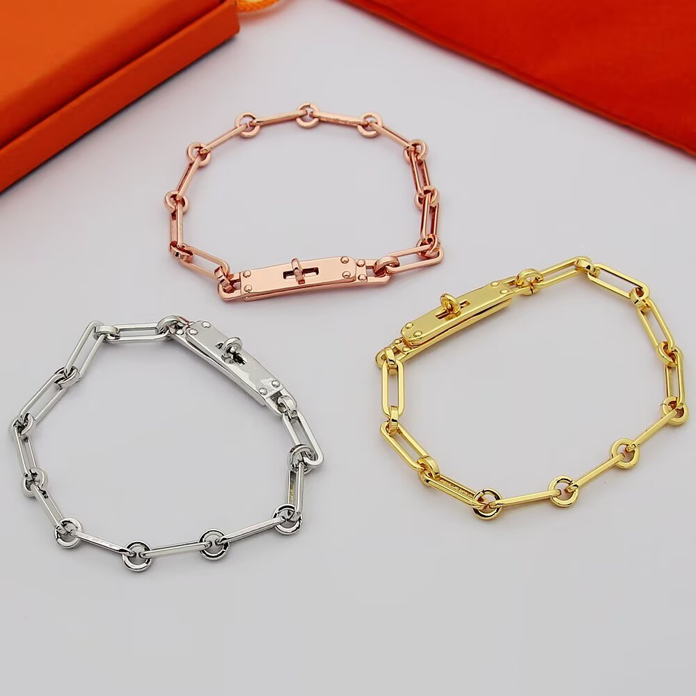 HEM113 New arrive fashion gold silver rose gold  bracelets for woman beautiful jewelry to choose gift