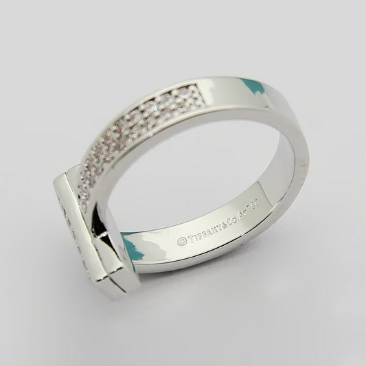 TEM47 New Classic Ring Brand Designer Titanium Steel Ring Gold Ring Women Mens Ring Love Promise Jewelry