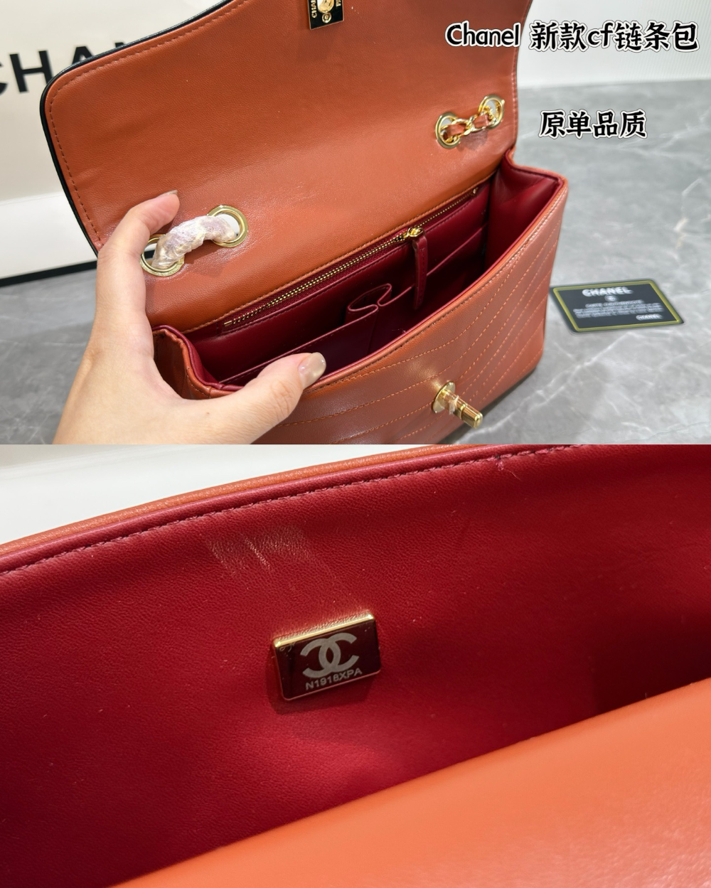 CEM482 New arrive fashion  red black white orange bag for woman hands bag beautiful gift to choose gift 25 *16 cm