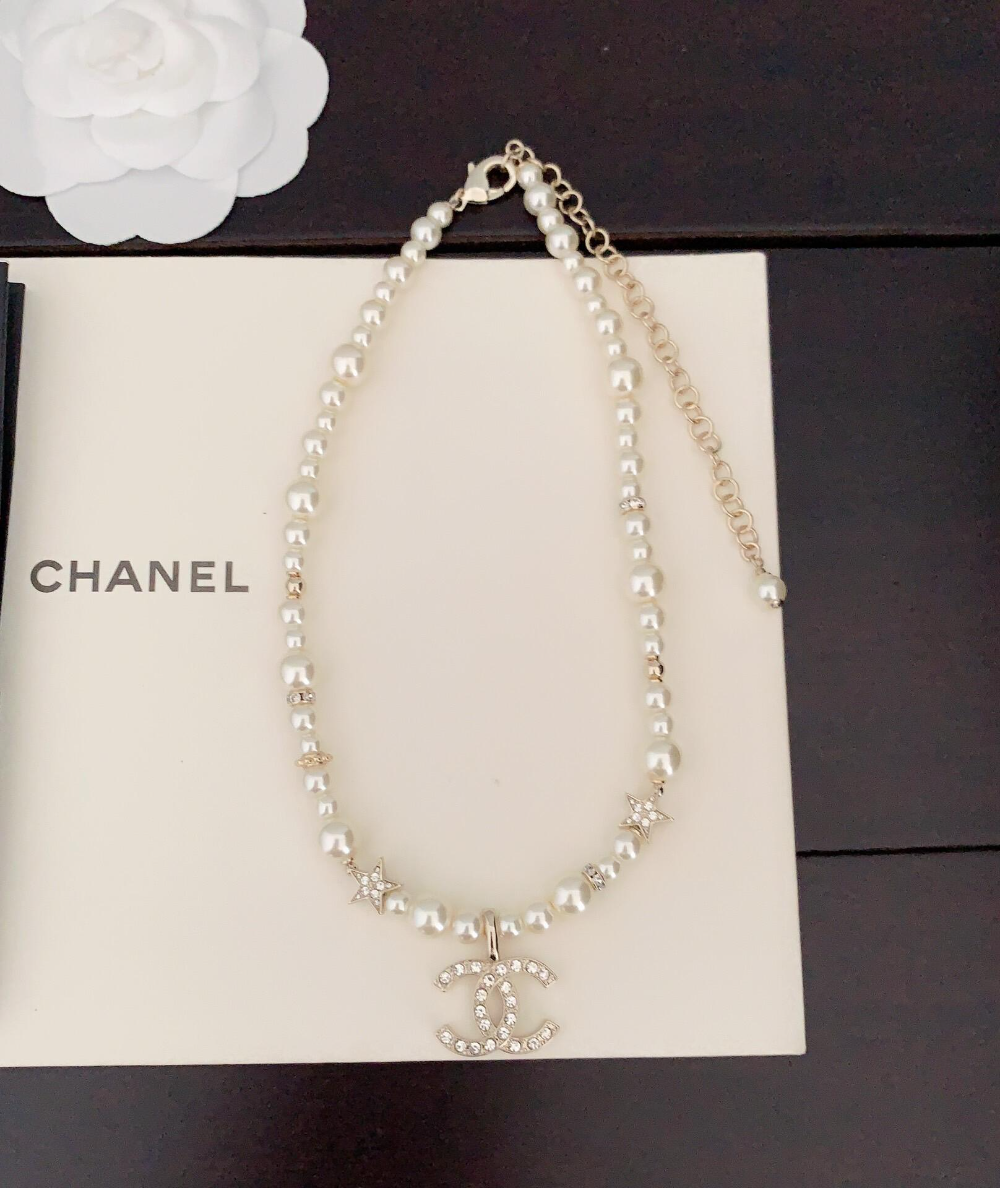 CEM492 New Arrive Fashion Hot Sale with Big Diamond Pearl Necklace for Woman Jewelry To Choose Gift