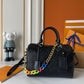 LEM106 New arrive fashion black color bag for woman beautiful gift to choose gift size to choose 21×14×6cm
