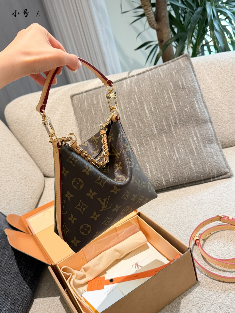 LEM575 New arrive fashion brown color bag for woman beautiful gift to choose size 18*18cm