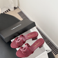 CEM312 New trendy slippers featuring a simple double-ring design are elegant and versatile perfect for summer and available in multiple colors