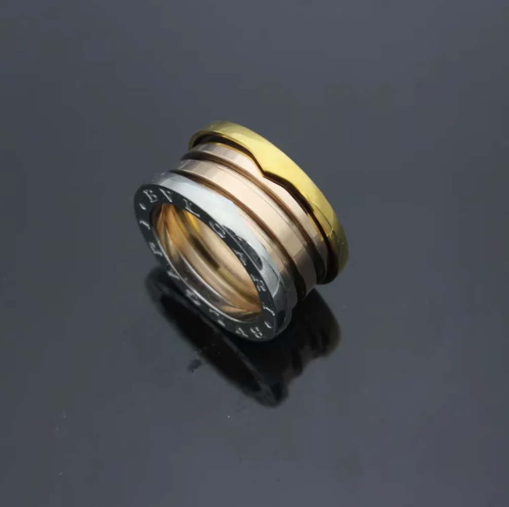 BR20  Hot Sale Fashion Rings for Women Men Jewelry Couples Cubic Zirconia Wedding Rings Bague Femme