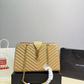 YLEM16 New arrive fashion yellow color bag for woman beautiful gift to choose size 32*23cm