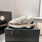 CEM230 New arrive fashion gold and white shose for woman men beautiful gift to choose gift