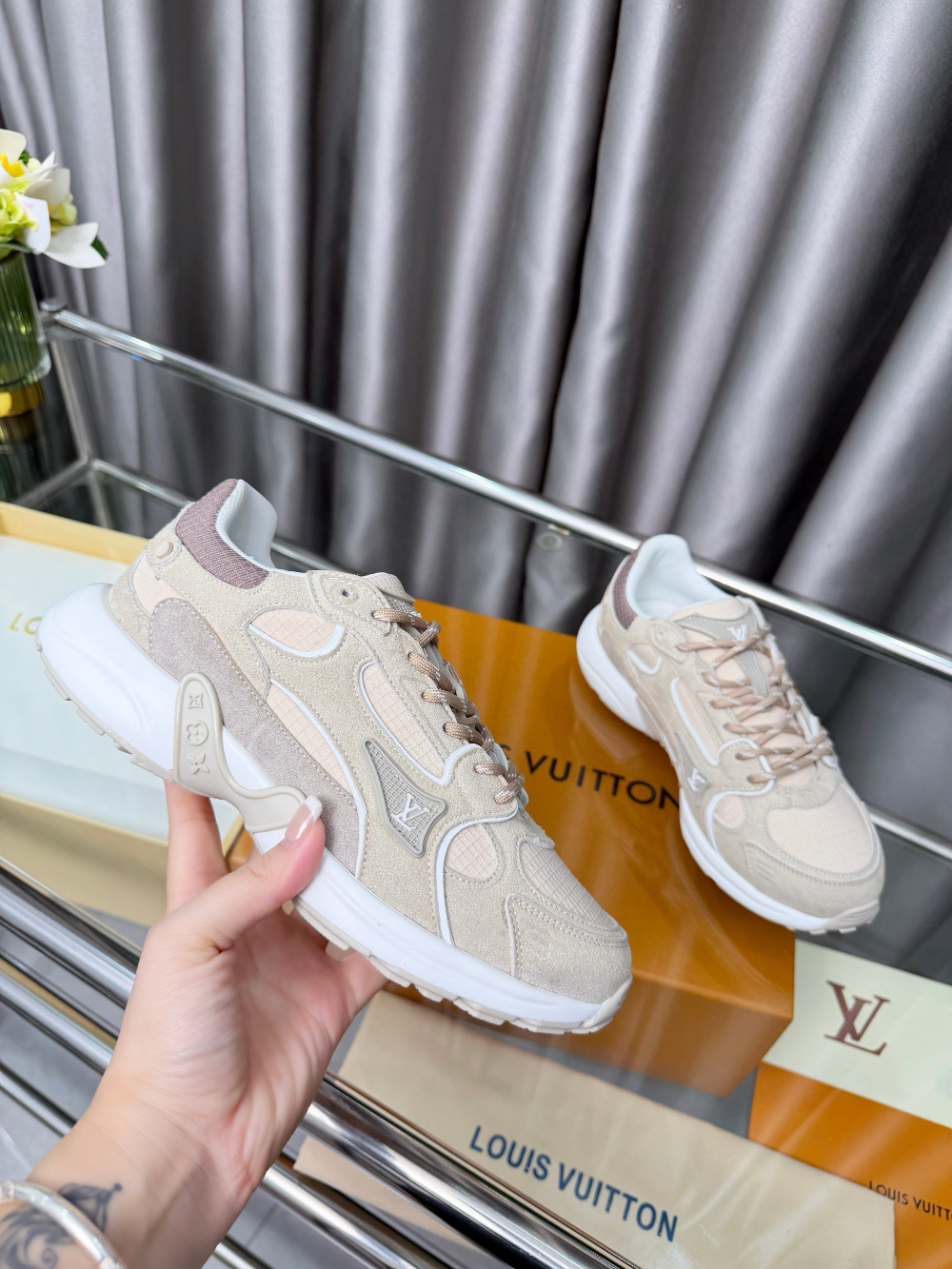 LEM524 Womens  men  Shoes Fashion Female Luxury Designer Pink Ladies shoes size 35-42
