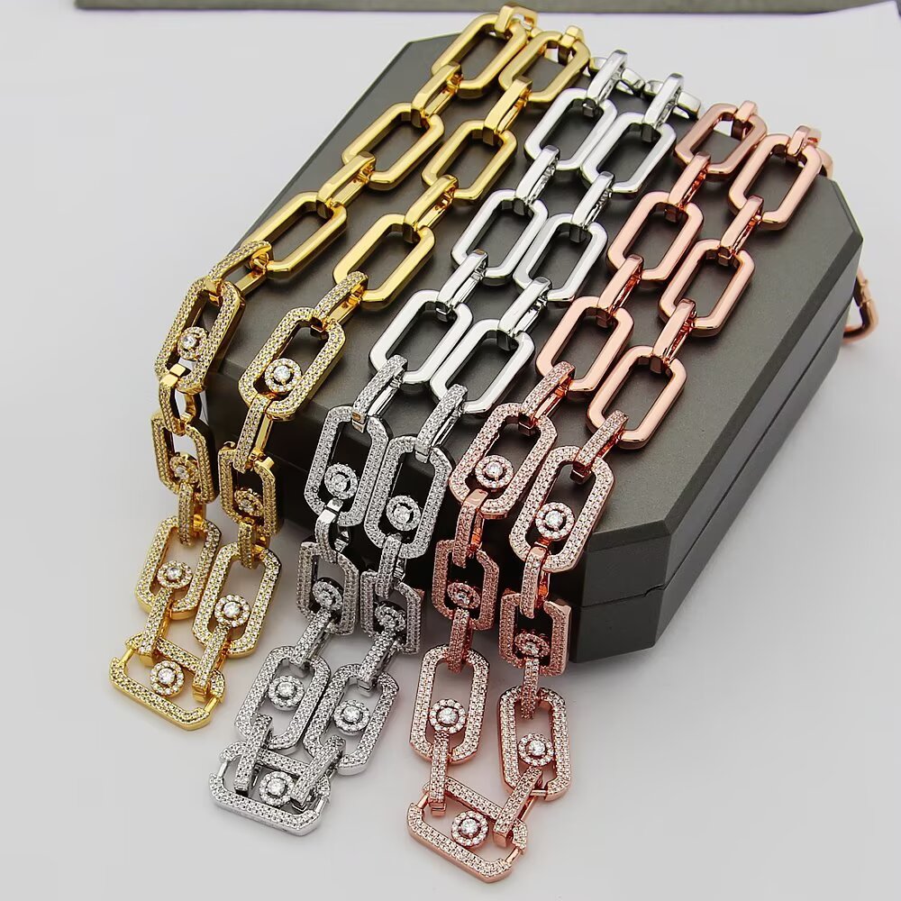 MEM16 Luxury necklace elegant necklaces designer necklaces womeng silver chains top quality pendant charm jewellery designer for women gifts f