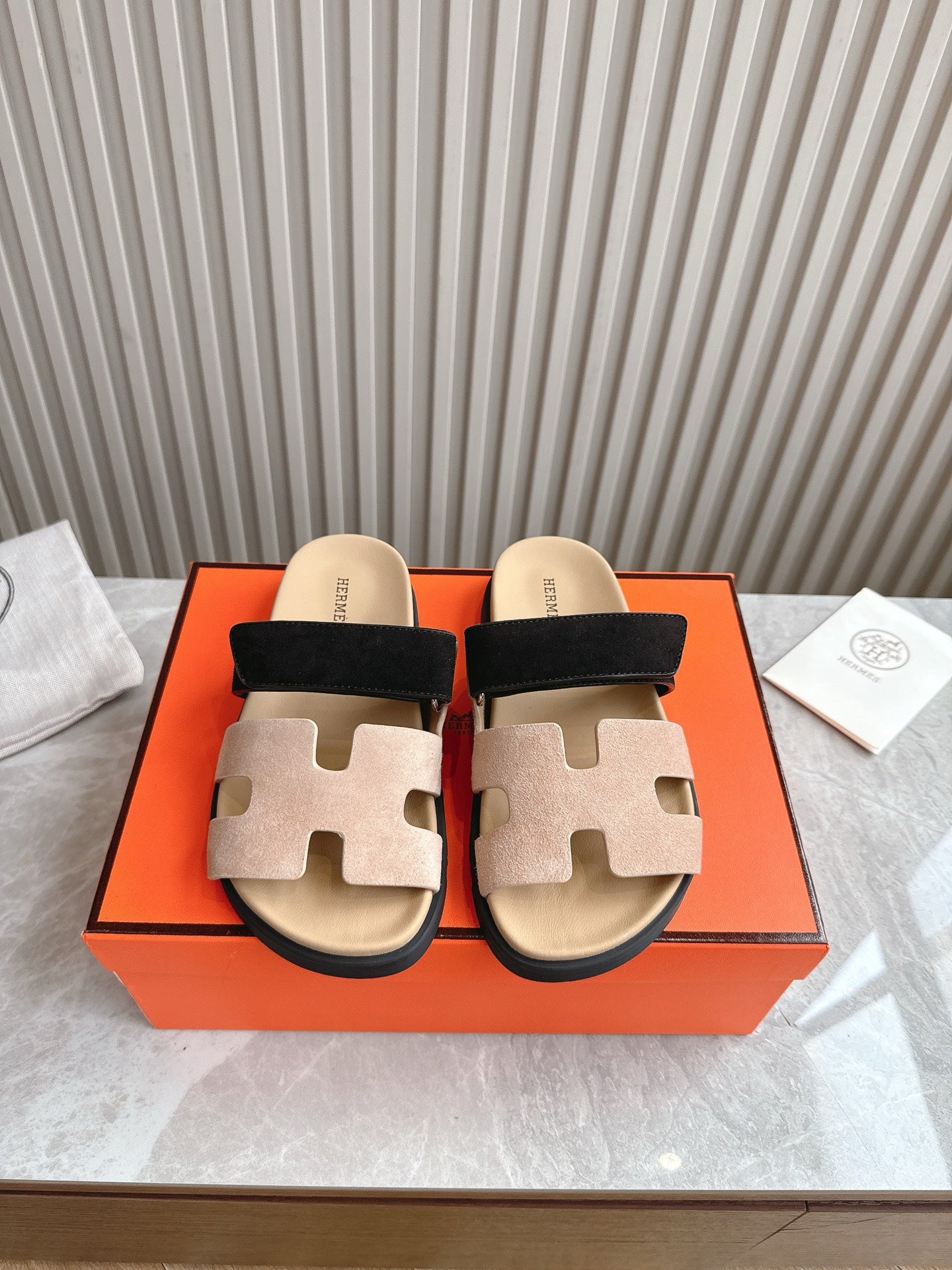 HEM101 Designer women Slippers sandals shoes for women mix color shoes high quality size 35 to 42