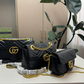 GEM239 New arrive fashion black red white deep red color bag for woman beautiful gift to choose 3 size