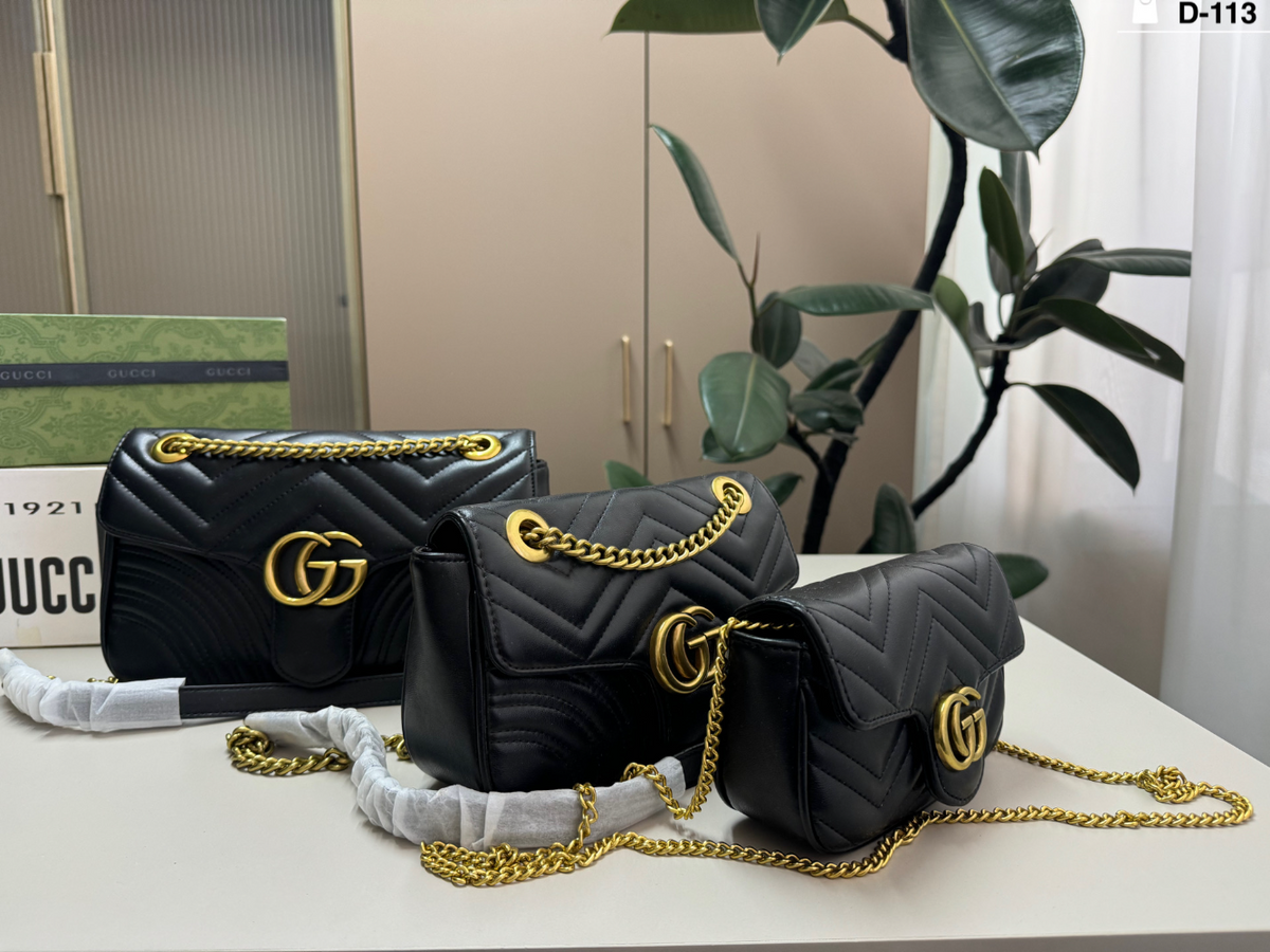 GEM239 New arrive fashion black red white deep red color bag for woman beautiful gift to choose 3 size