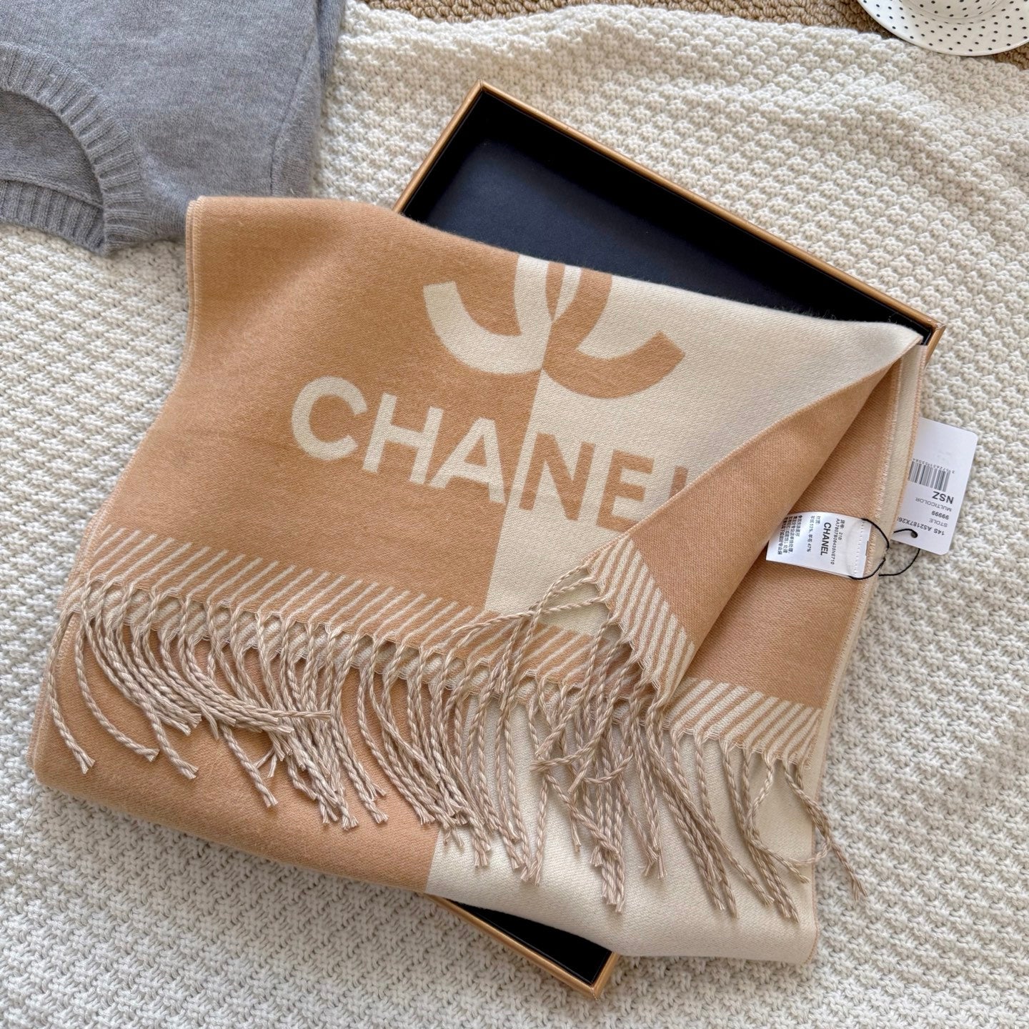 CEM178 inter scarf Shawl designer scarf women plaid cashmere long tassels soft sjaal brown scarves for women scarf man winter warm breathable simple style 45*180cm