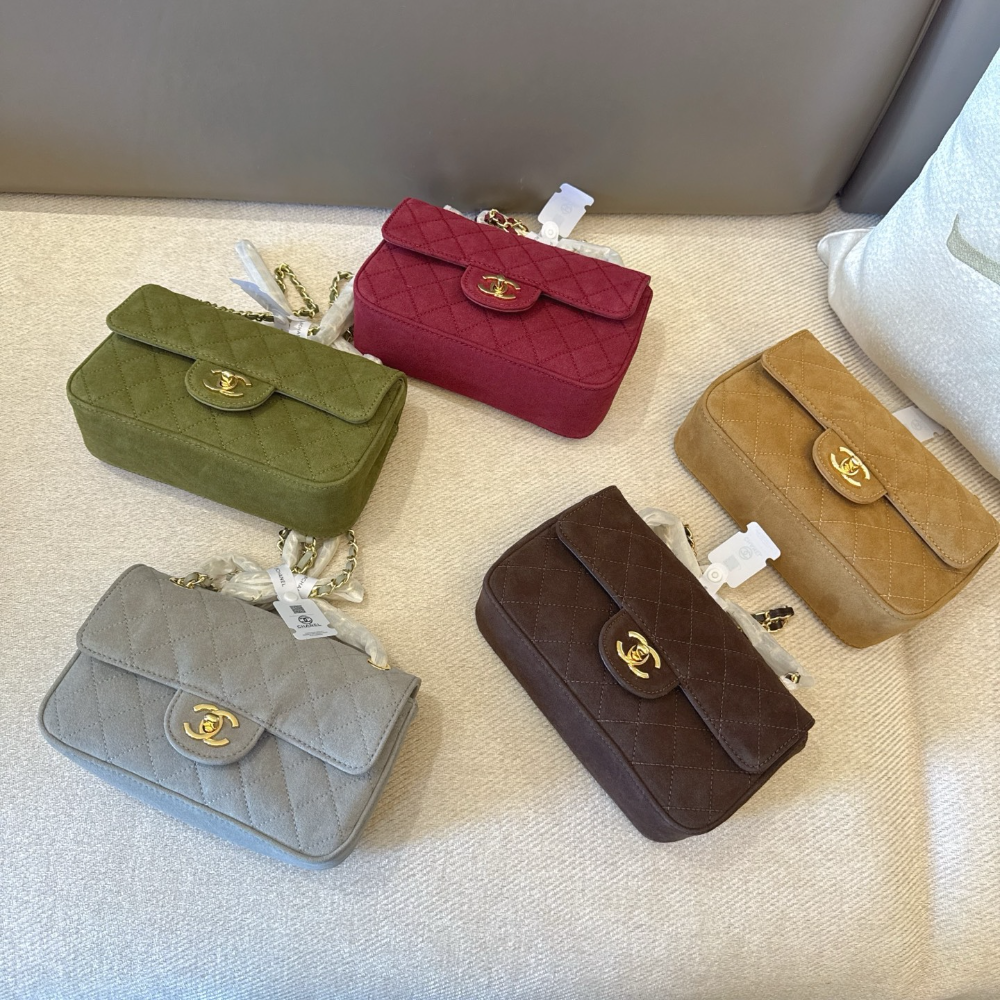 CEM505 New arrive fashion grey red khaki coffee green bag for woman hands bag beautiful gift to choose gift 20cm