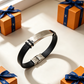 LEM567 New trendy three-dimensional metal letter bracelet a pair of ladies' accessories for couples