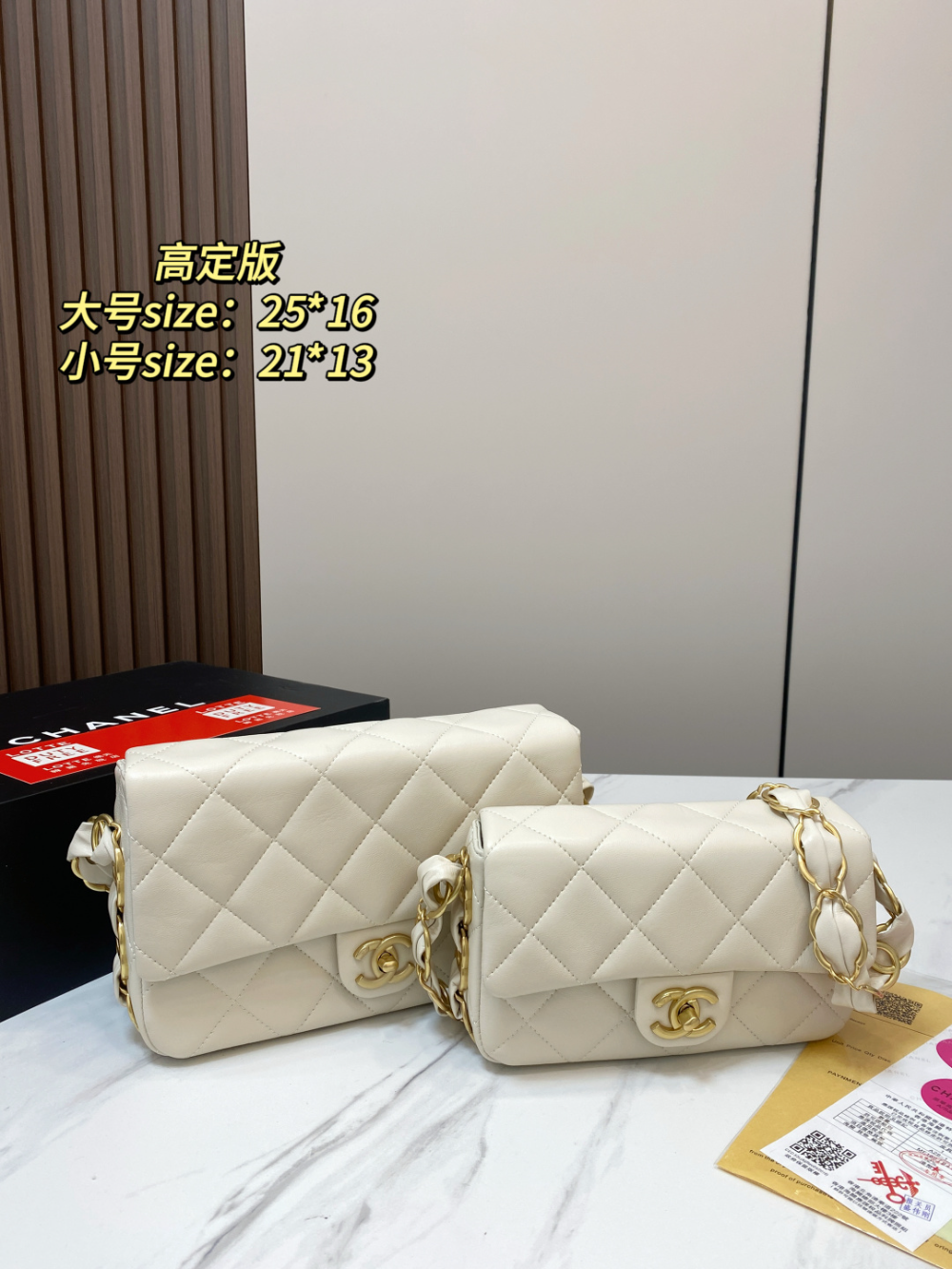 CEM391 New arrive fashion black white red color bag for woman beautiful gift to choose 2 size