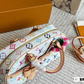 LEM517 New arrive fashion white brown bag for woman hands bag beautiful gift to choose gift 27*19cm