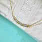 TEM32  New Arrive Fashion  with Diamond X Necklce for Woman Jewelry To Choose Gift