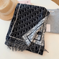 DEM329 new arrive  Hot sale brown black color fashion beautiful  scarf  for woman gift  to choose size 180*45cm