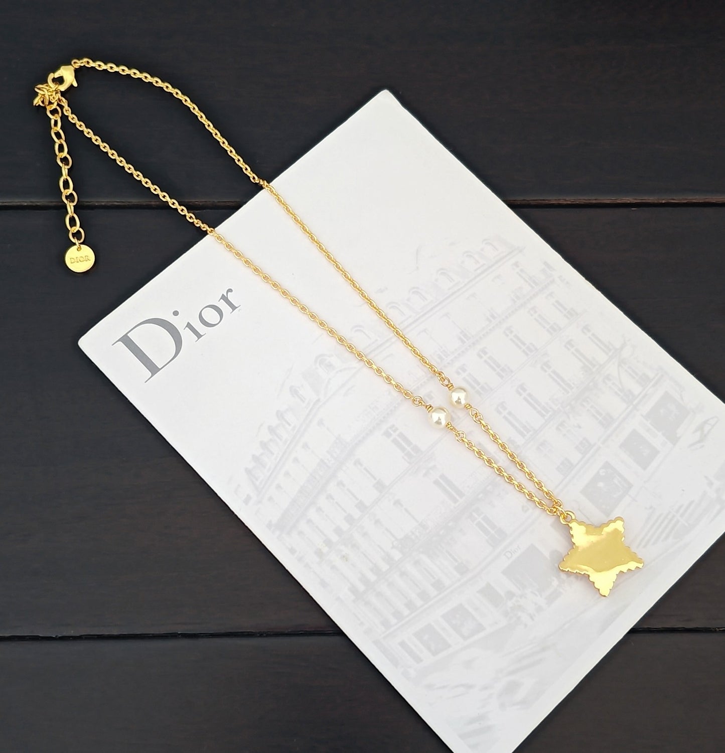 DEM284  New Arrive Fashion  with Diamond Stars Pearl  Necklce for Woman Jewelry To Choose Gift