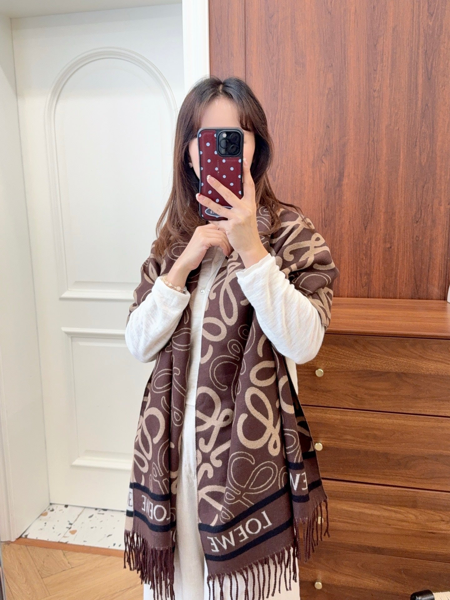 WEM02 luxury Designer Cashmere Scarf Winter Women Long Scarf Quality Headband Fashion Men brand Scarves Classic Printed Check Big Plaid Shawls Soft comfortable gift 65*180CM