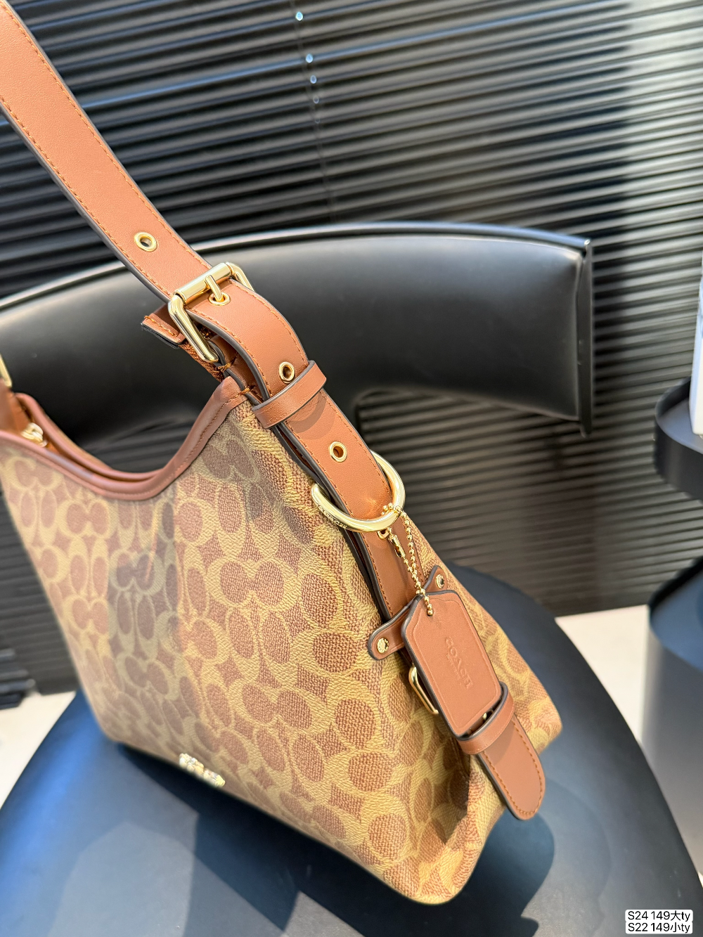 COEM12 New arrive fashion yellow dark brown color bag for woman beautiful gift to choose 2 size