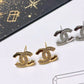 CEM253  New Arrive Gold and Silver  Color Earring Fashion Design with Diamond Earring Charm for Women Jewelry