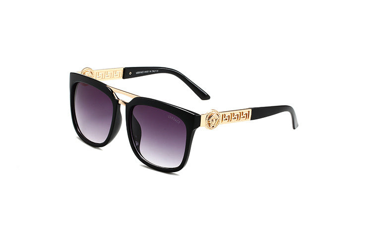 CAEM02 Designers Men Classic Brand Retro women Sunglasses  Eyewear Metal Frame Sun Glasses Woman glass lenses aviator sunglasses With box