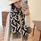 FEM26 new arrive  Hot sale khaki brown grey black color fashion beautiful  scarf  for woman gift  to choose size 180*60cm
