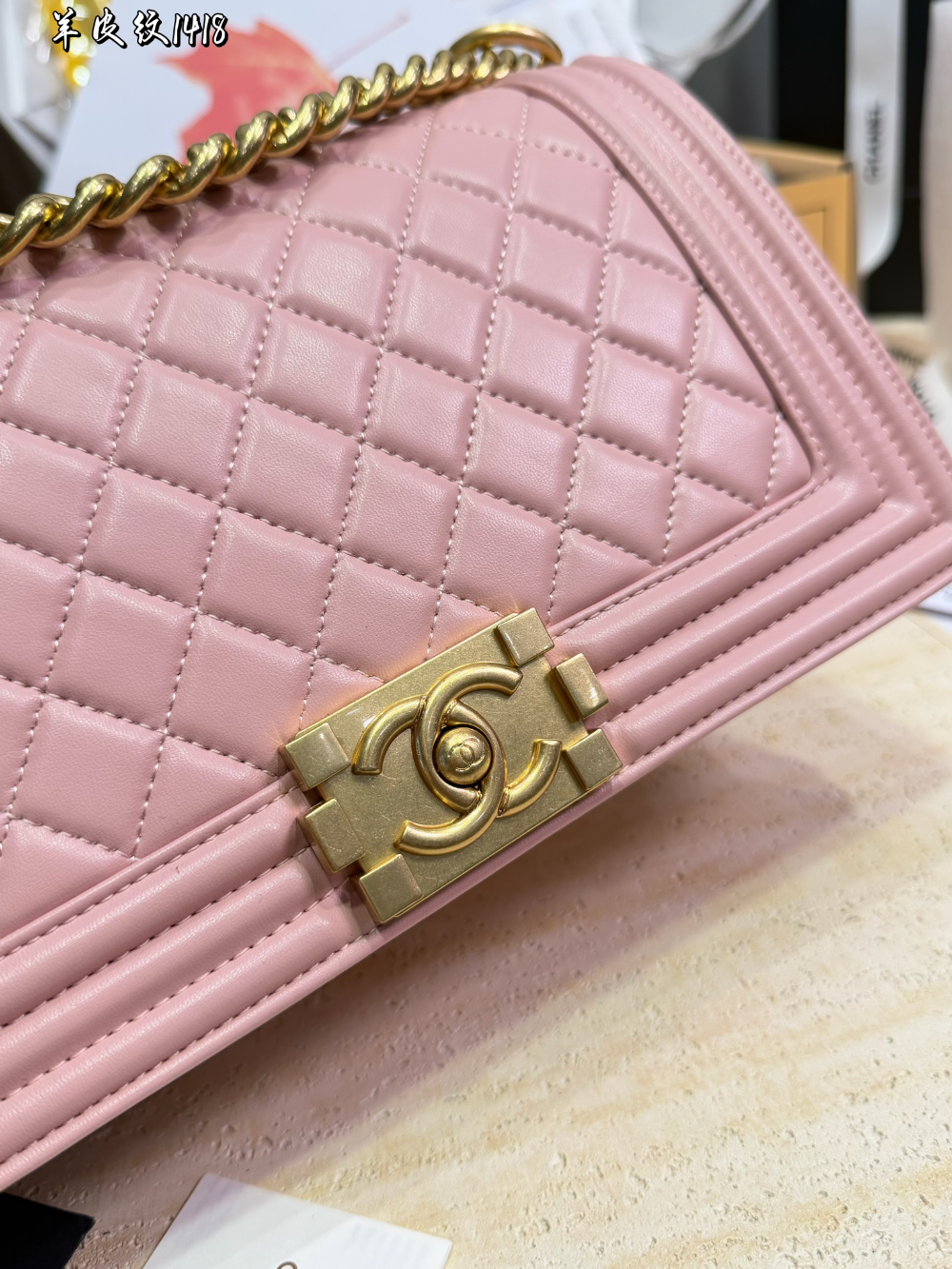 CEM292 New arrive fashion black white pink bag for woman hands bag beautiful gift to choose gift 25*15cm