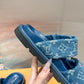 LEM453 Designer women Slippers sandals shoes for women mix color shoes high quality size 4.5cm