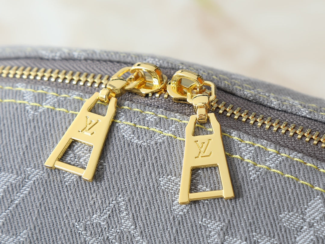 LEM280 Designer Bag Makeup Bag Luxury Cosmetic bag High Quality Women's Handbag Purse Cowhide travel Storage Bag Toiletry Bag Mini Brown vanity bag designer cosmetic bag 27 x 18 x 9cm