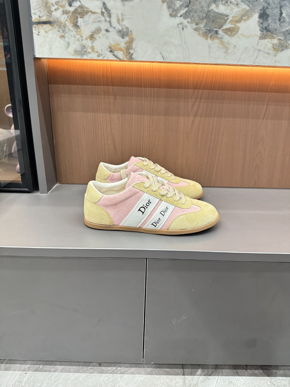 DEM326 Womens  men  Shoes Fashion Female Luxury Designer yellow Ladies shoes size 35-45