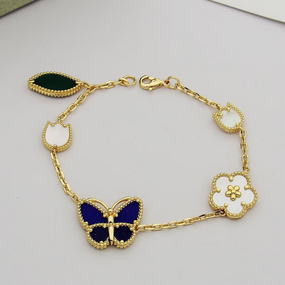 VEM35 New trendy four-leaf clover bracelet - exquisite sophisticated exclusive flattering versatile accessory
