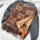 GEM190 new arrive  Hot sale brown deep blue color fashion beautiful  scarf  for woman gift  to choose size 180*45cm