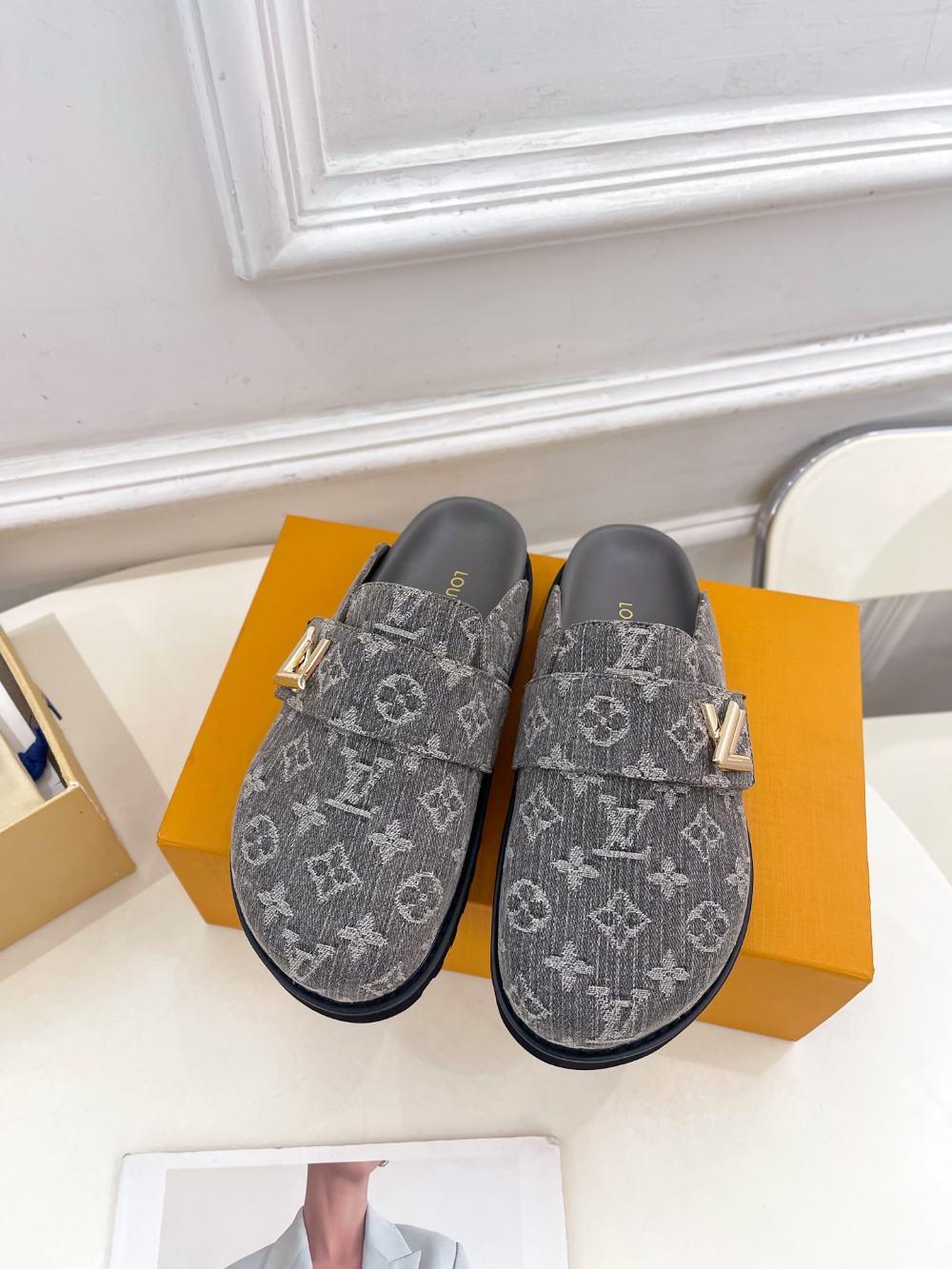 LEM451  Designer women Slippers sandals shoes for women high quality size 35 to 41