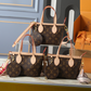 LEM437 New arrive fashion brown bag for woman hands bag beautiful gift to choose gift 24 x 14 x 9cm