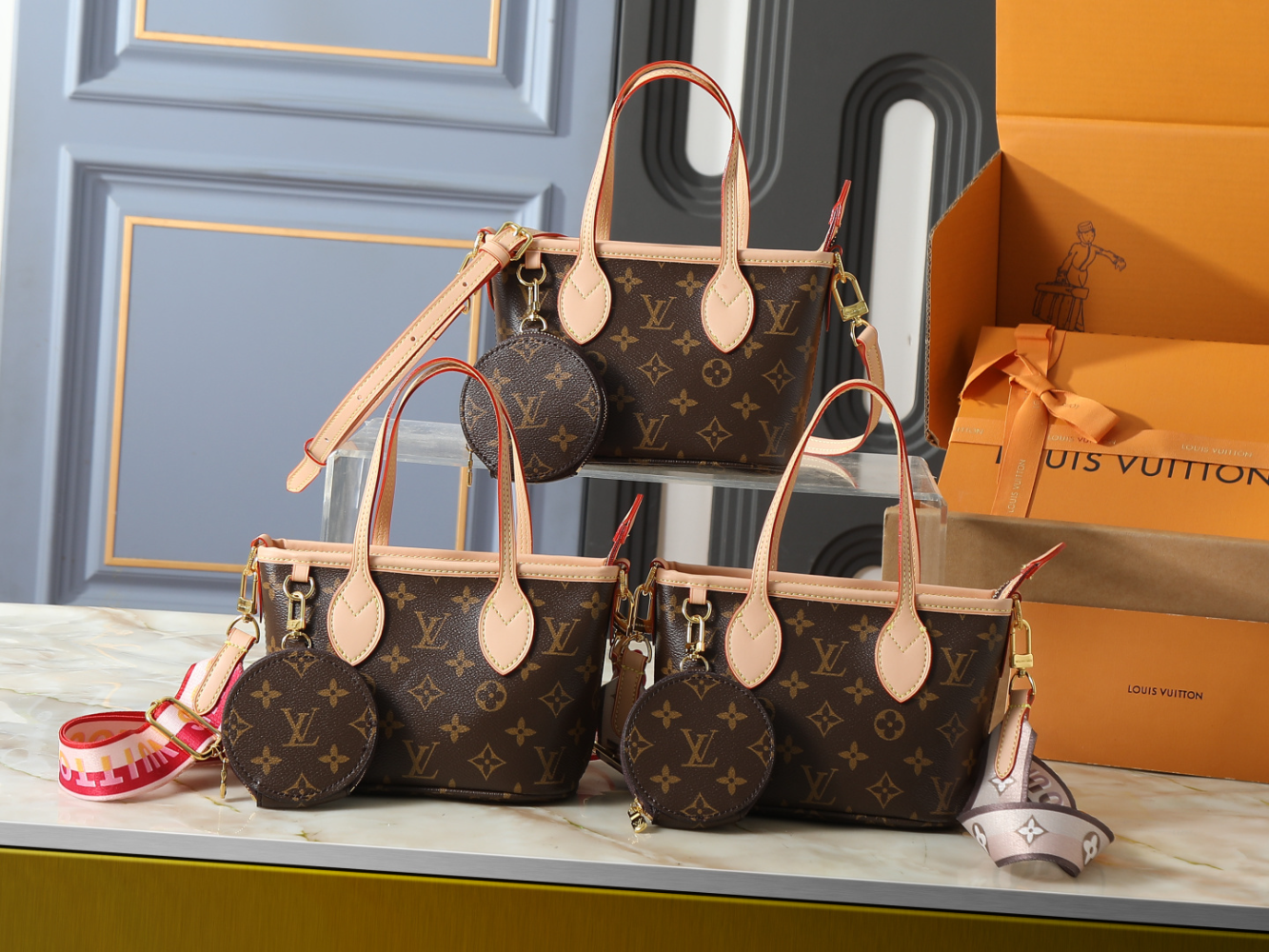 LEM437 New arrive fashion brown bag for woman hands bag beautiful gift to choose gift 24 x 14 x 9cm
