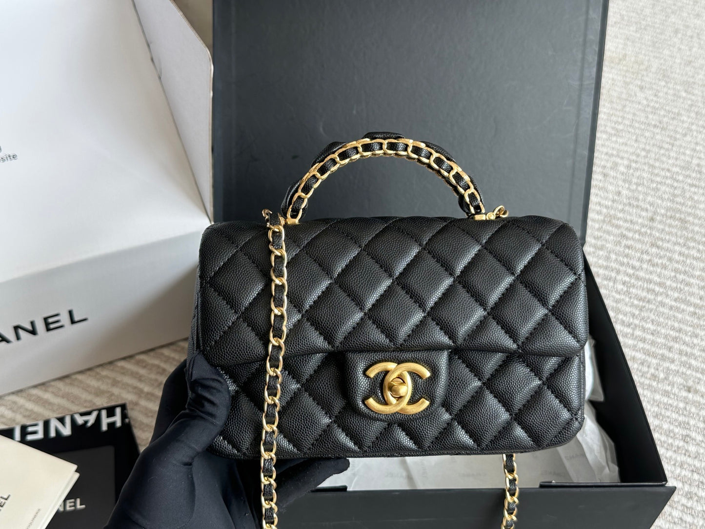CEM196 New arrive black  color The bag for woman  to choose 25cm